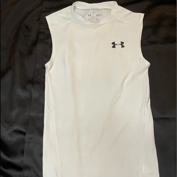 Under armor sales cut off shirts